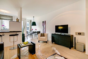 Maxvorstadt: apartamento de 2 habitaciones en Nymphenburger Höfe