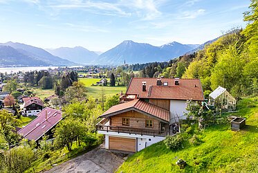 Casa rural con fantástica vista panorámica del Tegernsee