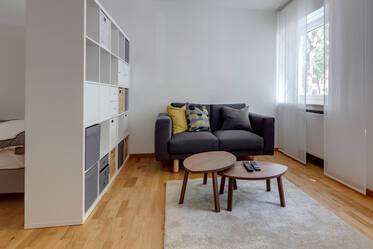 En el centro de Schwabing: moderno apartamento de alquiler