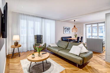 Apartamento de 2 habitaciones amueblado de forma exclusiva