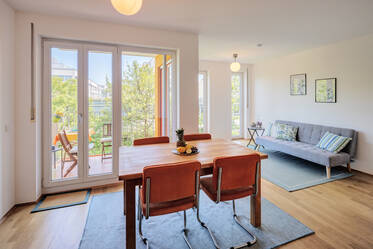 Helle 2‑Zimmer Wohnung in ruhiger, grüner Lage