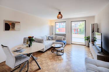 Apartamento amueblado muy bonito en Untergiesing