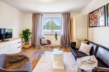 Precioso piso amueblado de dos habitaciones en Múnich-Haidhausen