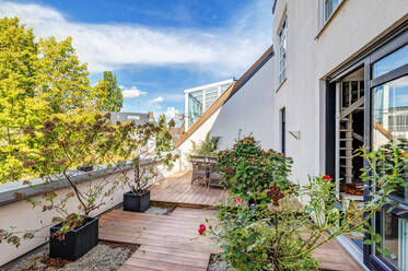 Castillo de Nymphenburg: Precioso apartamento con terraza en la azotea